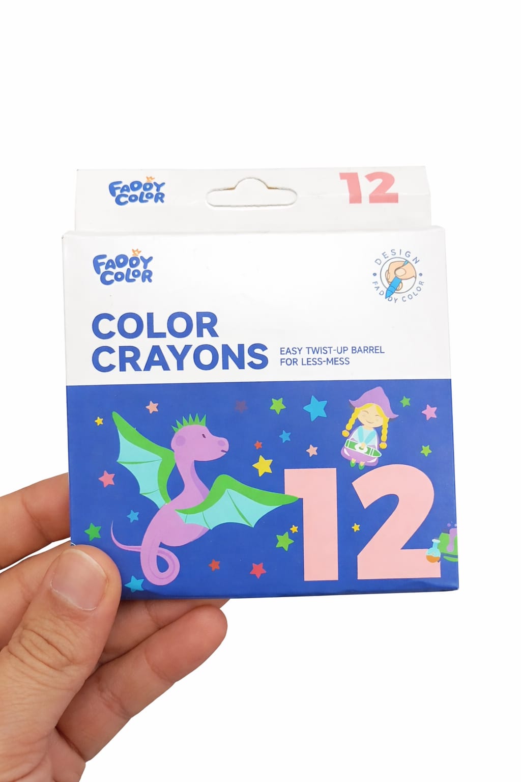 الوان شمعية 12 لون