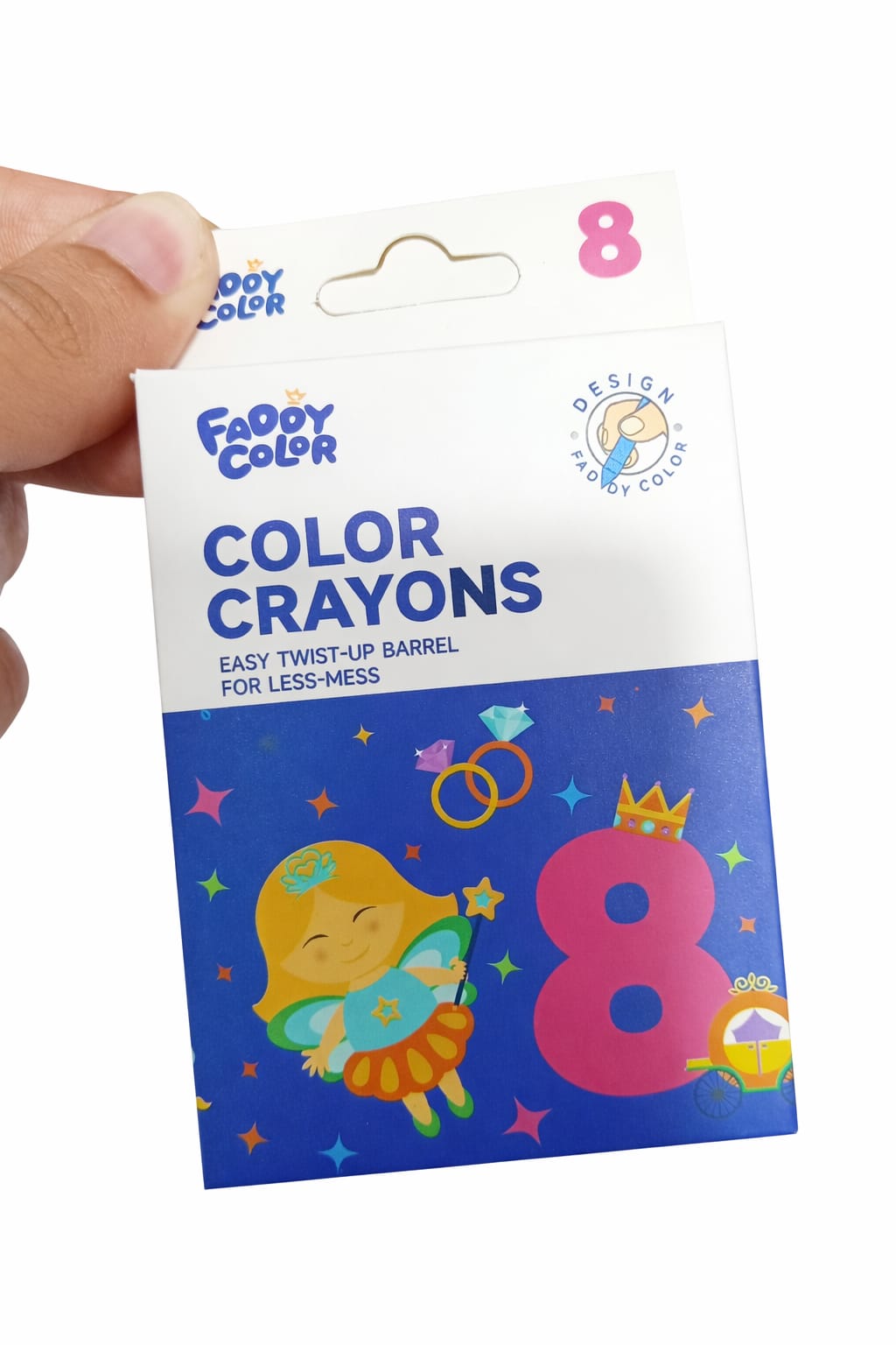 اقلام تلوين شمعية 8 الوان