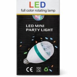 مصباح دوار ملون للحفلات
