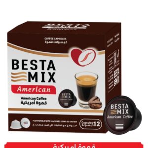 كبسولات بيست مشروب القهوة الأمريكية12 كبسولة