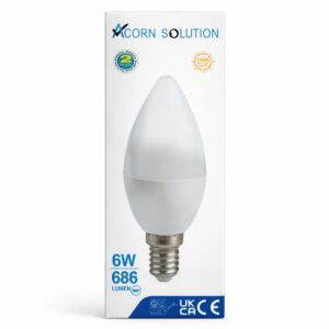 مصباح شمعة 6 واط