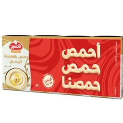 الكسيح حمص ناعم بالطحينية، 4x135غم