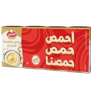 الكسيح حمص ناعم بالطحينية، 4x135غم