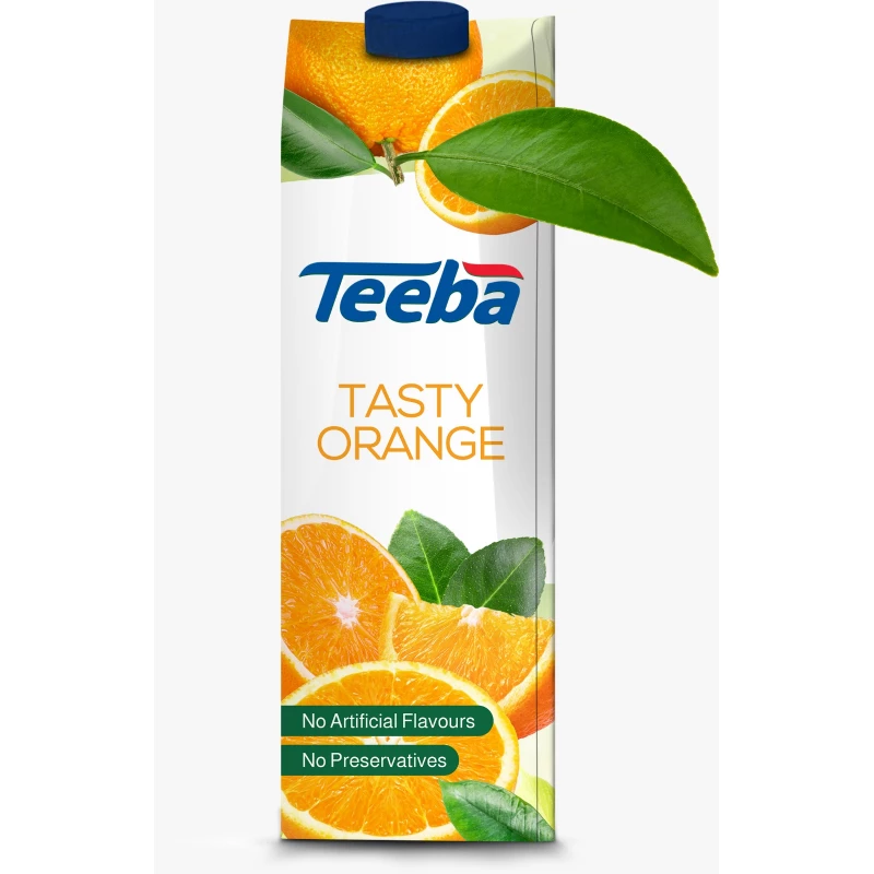 عصير تيبة بنكهة البرتقال 1 لتر
