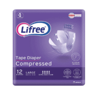 لايفري حفاضات مسنين مضغوطة كبير عدد 12 حبة