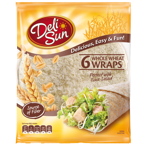 تورتيلا ديليسون لفائف  متكاملة  360 غرام