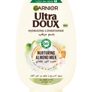 غارنييه شامبو الترا دوكس بلسم مرطب بحليب اللوز 400 مل