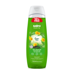 جل استحمام سايرو العائلي بنكهة الشاي الأخضر 750 مل