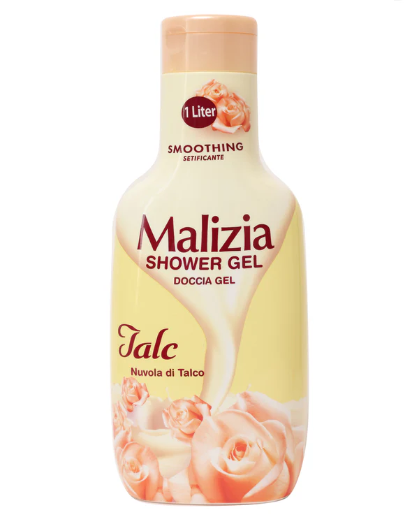 جل استحمام ماليزيا بودرة التلك 1 لتر