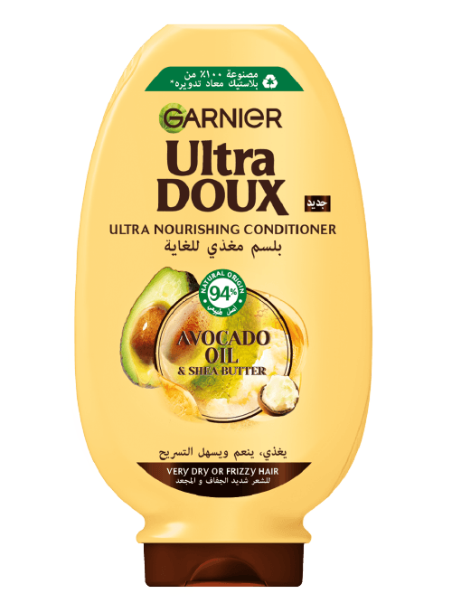 غارنييه - شامبو الترا دوكس البلسم المغذي بالأفوكادو وزبدة الشيا المغذية400 مل