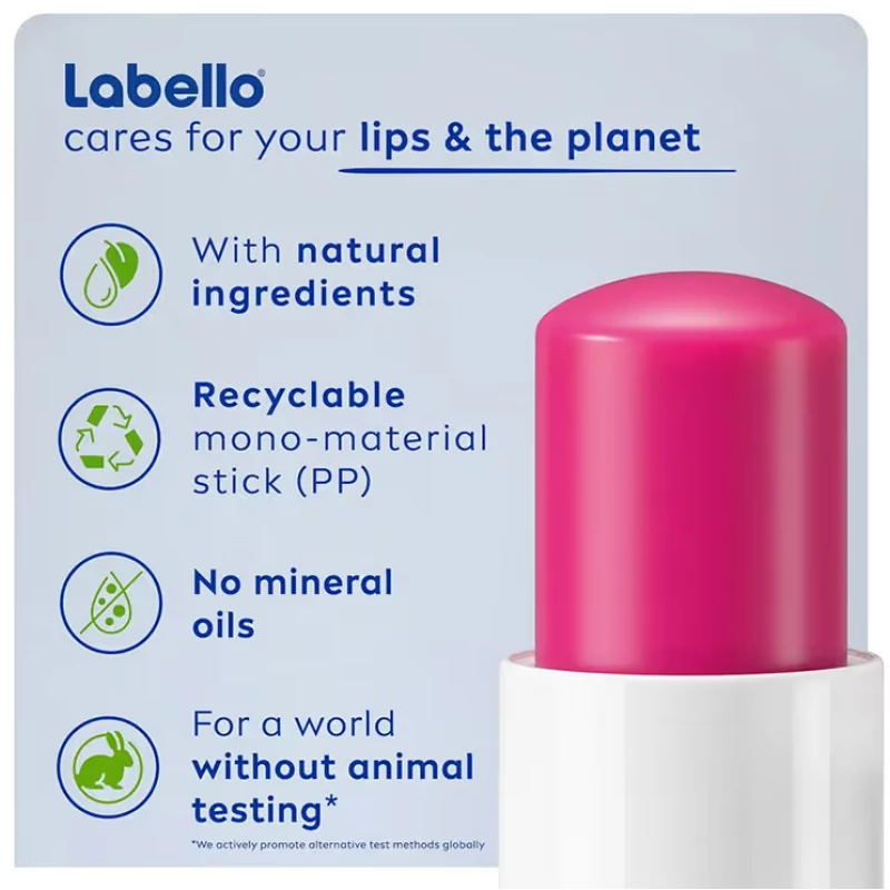 مرطب الشفاه بنكهة البطيخ اللامع 24 ساعة 4.8 جرام من لابيللو