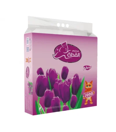 مناديل محارم القطة 3000=10*300 منديل مزدوج