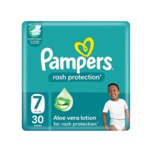 بامبرز بريما رقم 7 (15 كجم+) عبوة ميجا 30 حفاض