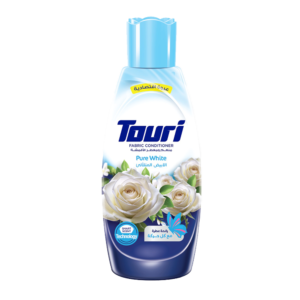 توري منعم الأقمشة الأبيض المتلالئ 1.5 لتر