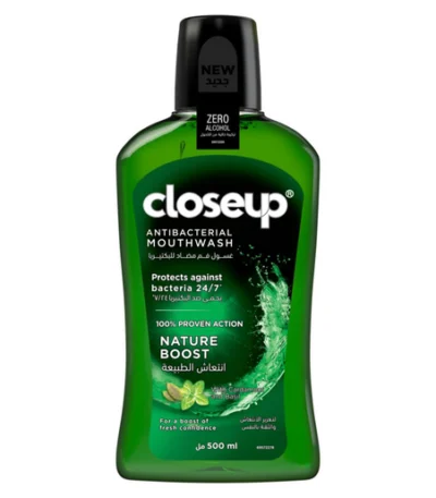 كلوز أب، غسول فم مضاد للبكتيريا، ناتشر بوست - 500 مل