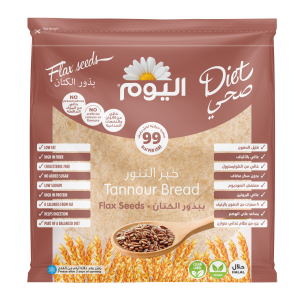 اليوم خيز التنور ببذور الكتان 6 قطع