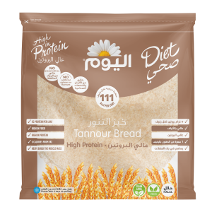 اليوم خبز التنور عالي البروتين 6 قطع
