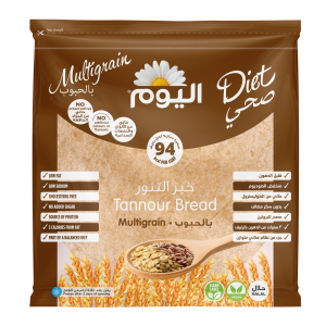 اليوم خبز التنور بالحبوب 6 قطع