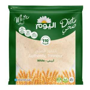 اليوم خبز التنور الأبيض 6 قطع