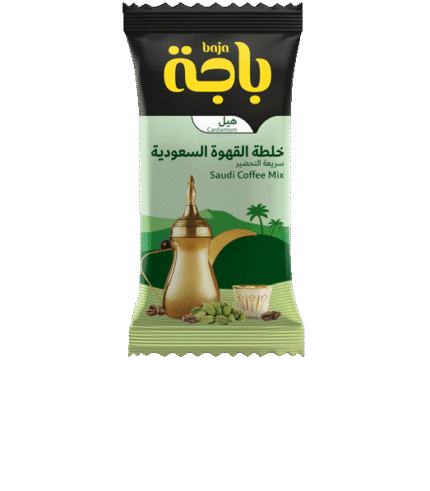 باجة خلطة القهوة السعودية هيل1*10باكيت * 30 جرام