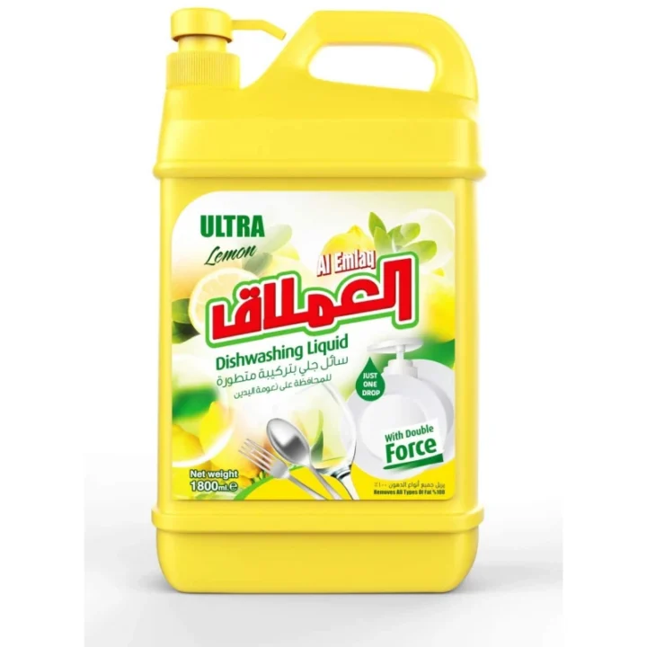 العملاق سائل جلي، 1800 مل، ليمون