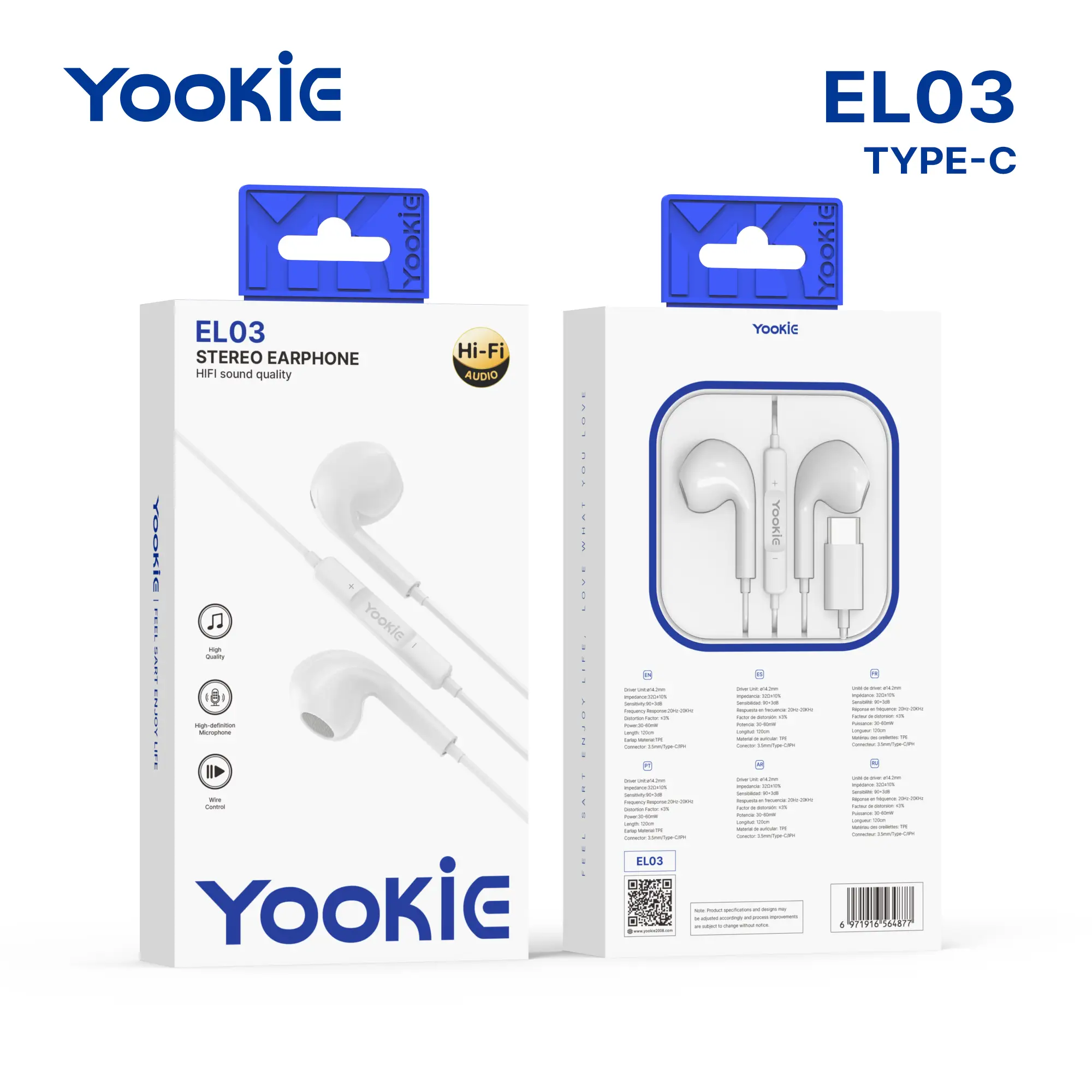 سماعة أذن سلكية شبه داخلية