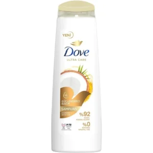 شامبو دوف للعناية الفائقة 4المقوي للشعر بزيت جوز الهند والكركم