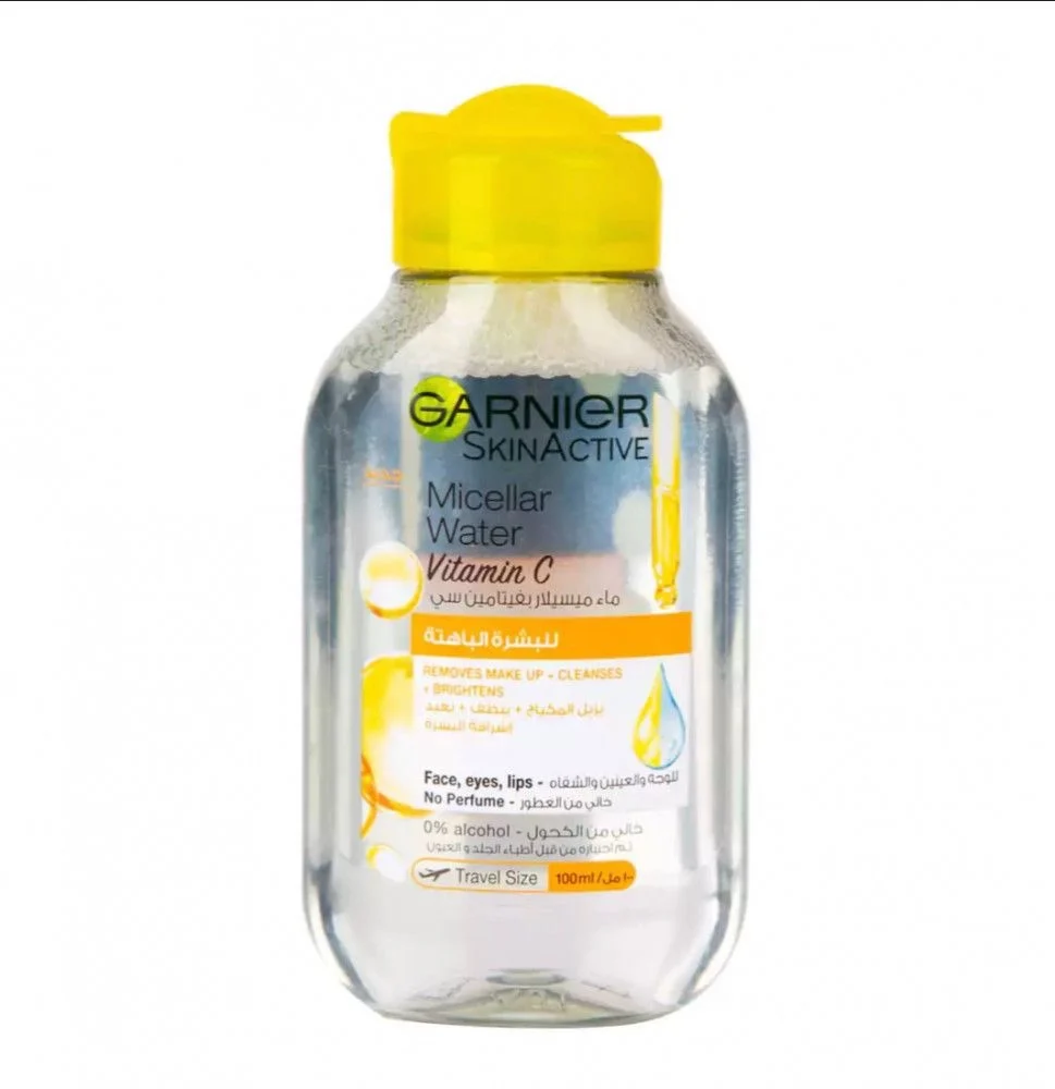 ماء ميسيلار فيتامين سي من غارنييه سكين أكتيف - 100 مل