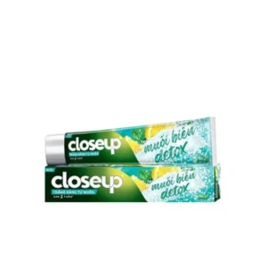 معجون أسنان كلوز أب باور وايت لإزالة السموم بنكهة الليمون وملح البحر 180 جرام