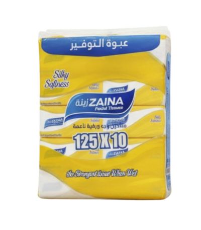 مناديل الوجه من علامة زينة (Zeina)