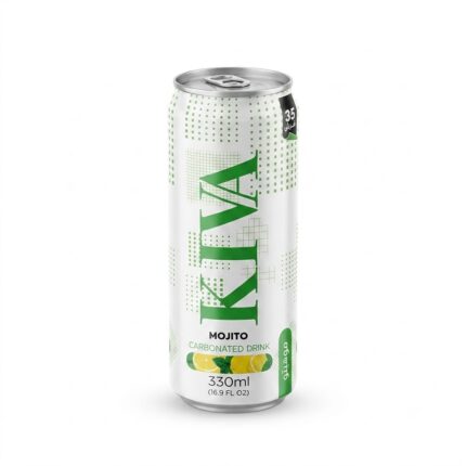 مشروب غازي كيفا بنكهة الموهيتو (KIVA Mojito) - 330 مل