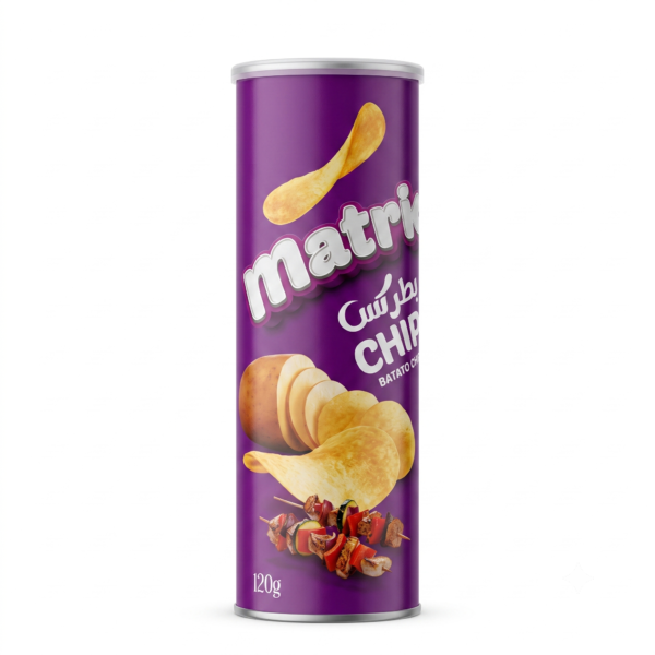 شيبس ماتريكس (Matrix Chips) ببنكهة الباربكيو 120 غرام