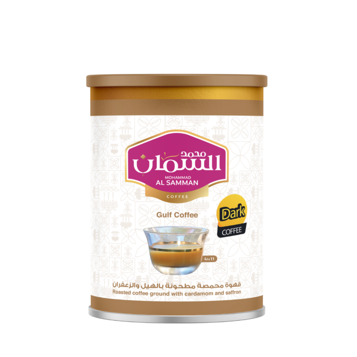 محمد السمان قهوة خليجية داكنة، 450 جم