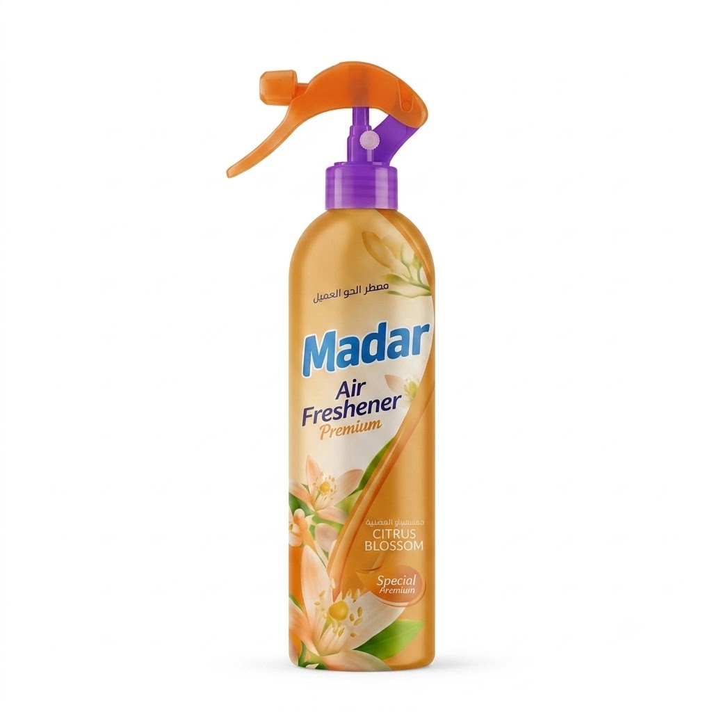 معطر جو مدار بريميوم برائحة زهر الحمضيات - بخاخ معطر جو مدار بريميوم برائحة زهر الحمضيات - بخاخ 500 مل - الصورة 1