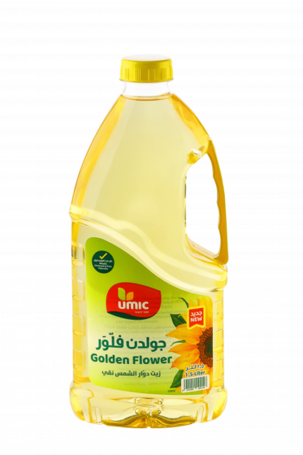زيت دوار الشمس  جولدن فلور  1.5 لتر