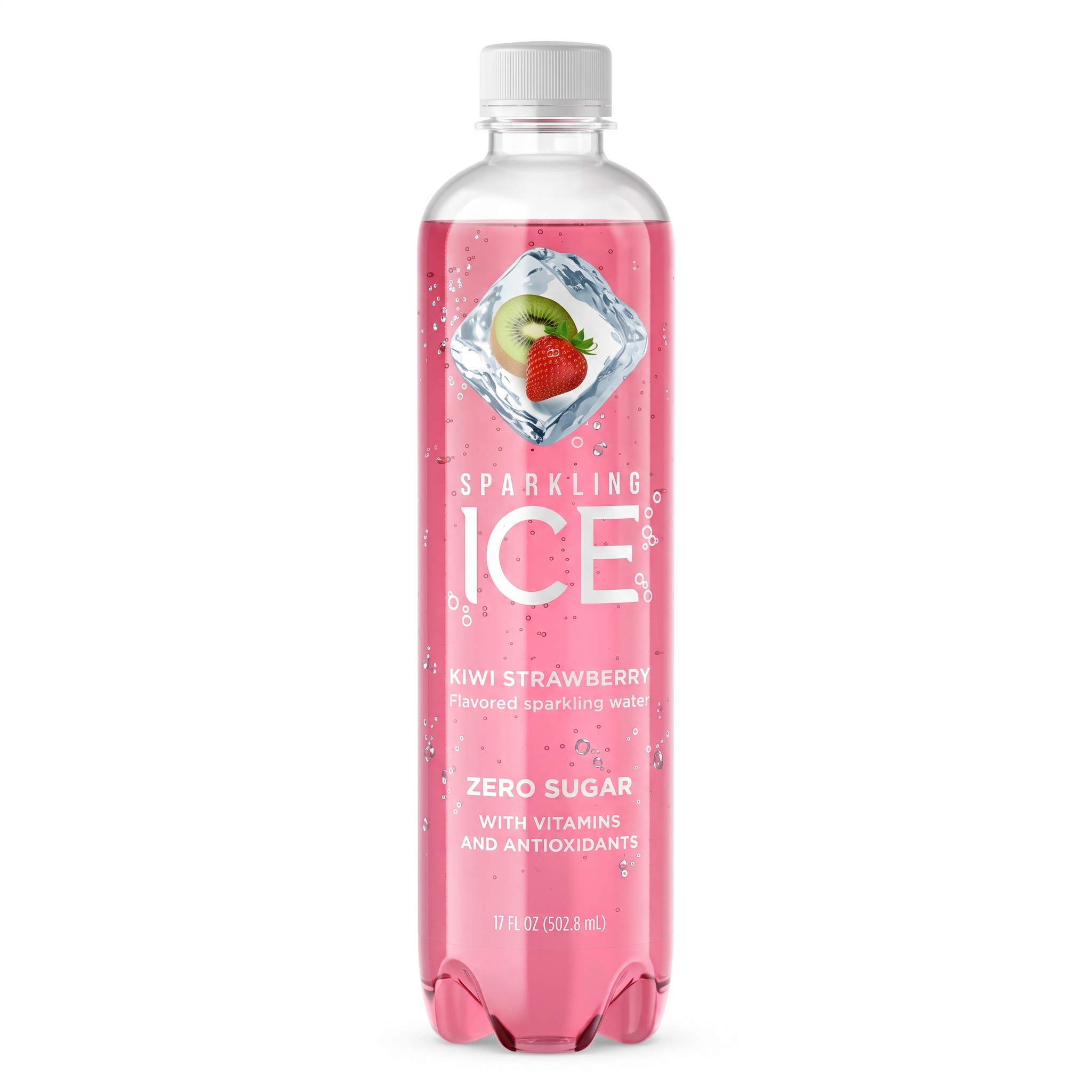 مياه غازية سباركلينج آيس (Sparkling Ice) بنكهة الكيوي والفراولة، خالية من السكر - 502.8 مل مياه غازية سباركلينج آيس (Sparkling Ice) بنكهة الكيوي والفراولة، خالية من السكر - 502.8 مل - الصورة 1