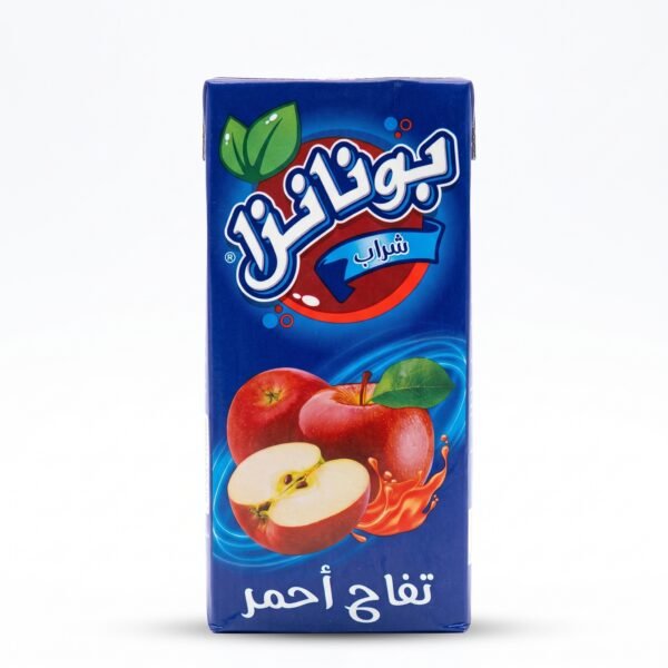 شراب بونانزا - تفاح أحمر 1لتر