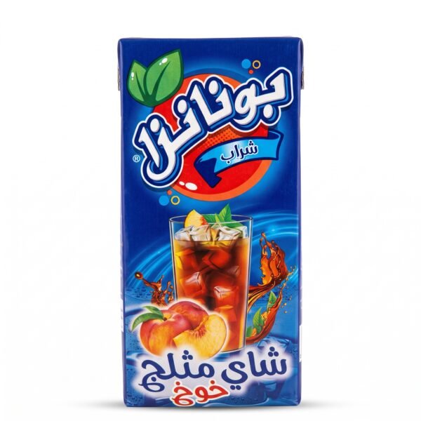 بونانزا شاي مثلج بنكهة الخوخ 1لتر