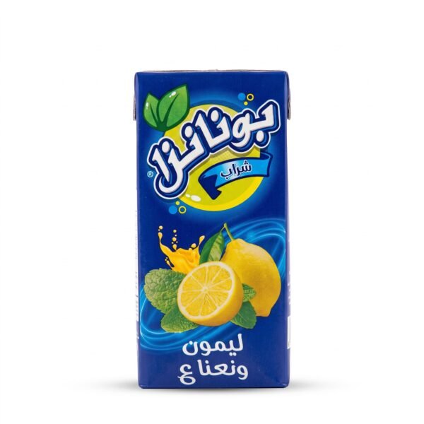 شراب بونانزا بنكهة الليمون والنعناع 1لتر