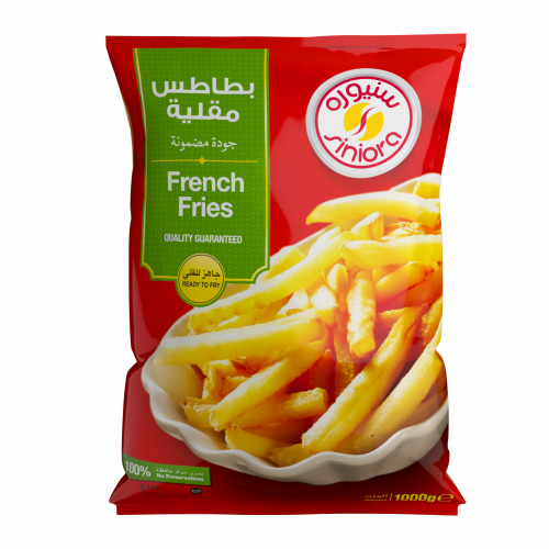 سنيورة بطاطس مقلية مجمدة 1 كيلو