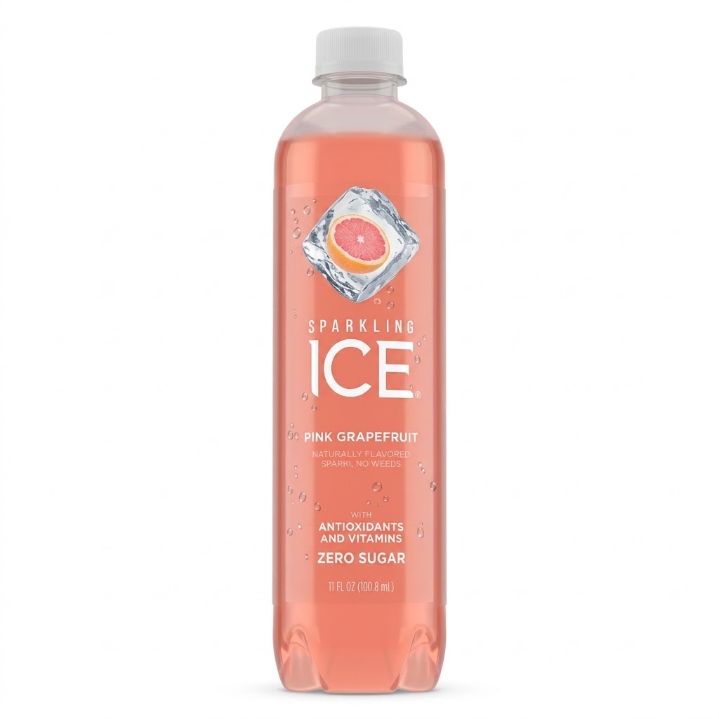 مياه غازية سباركلينج آيس (Sparkling ICE) بنكهة الجريب فروت خالية من السكر مياه غازية سباركلينج آيس (Sparkling ICE) بنكهة الجريب فروت خالية من السكر - الصورة 1