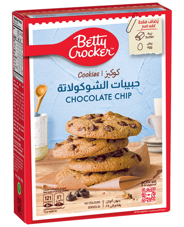 بيتي كروكر كوكيز حبيبات الشوكولاتة ٣٦٠ جرام